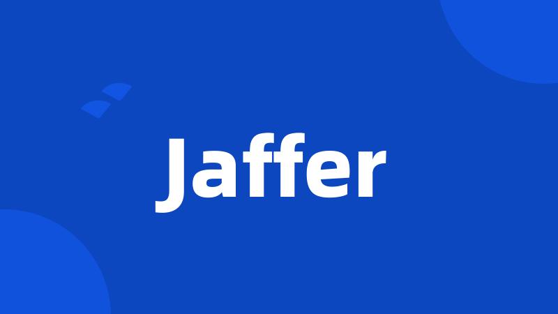 Jaffer