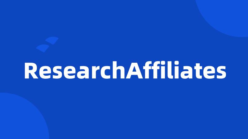 ResearchAffiliates