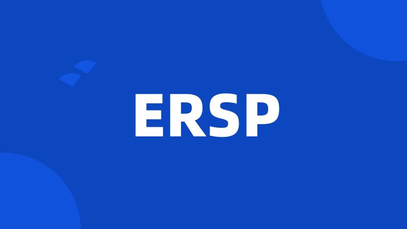 ERSP