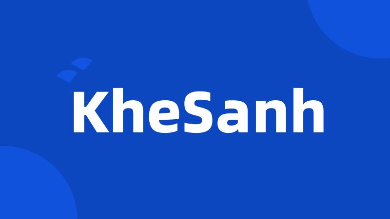 KheSanh