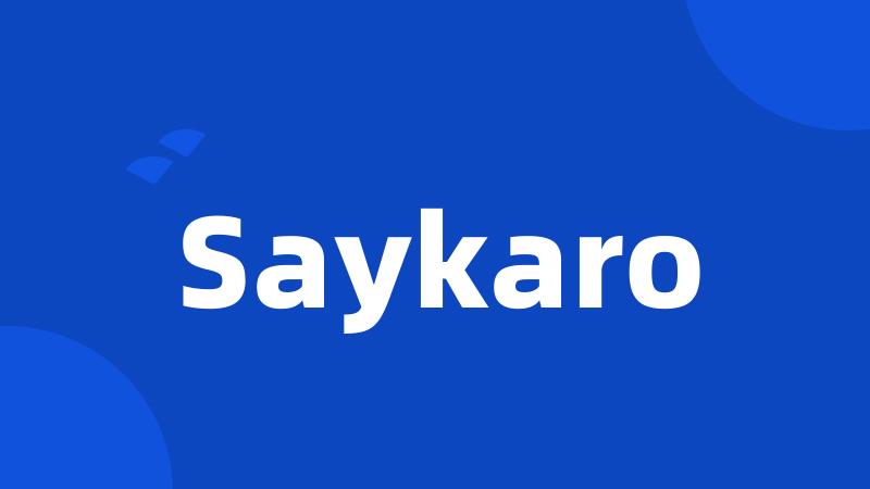 Saykaro