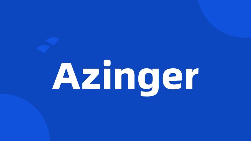 Azinger