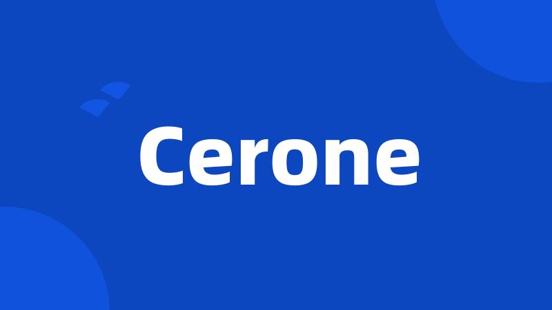 Cerone