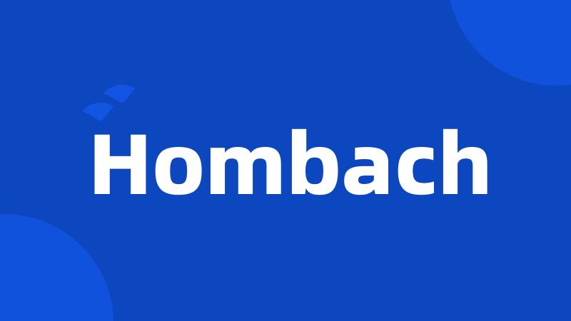 Hombach