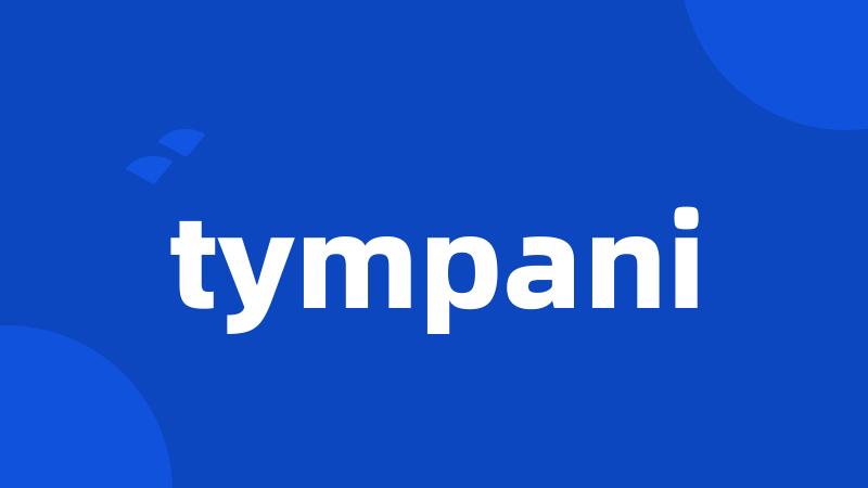 tympani