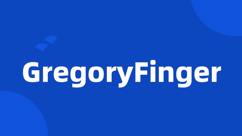 GregoryFinger