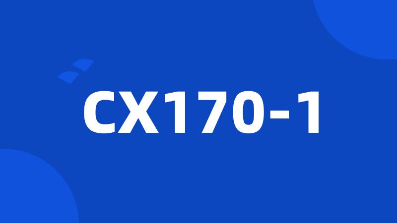 CX170-1