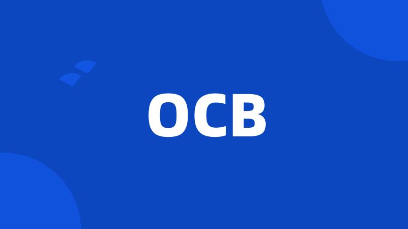 OCB