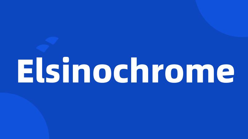 Elsinochrome