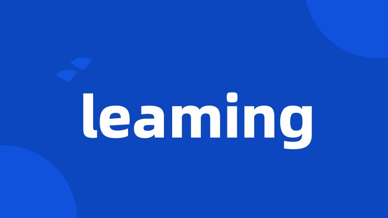 leaming