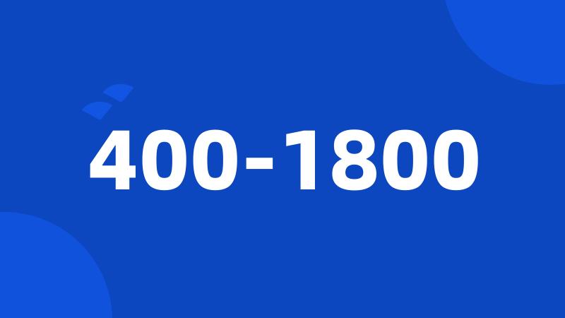 400-1800