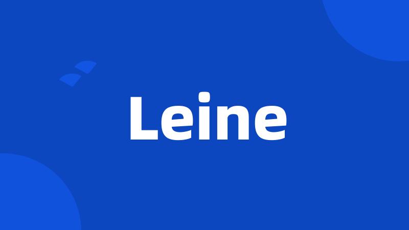 Leine