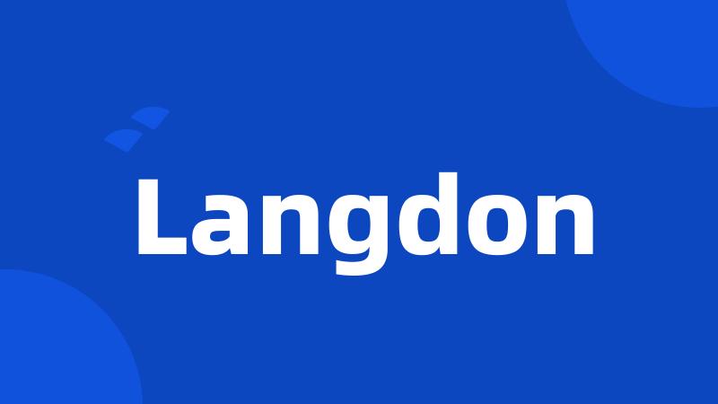 Langdon