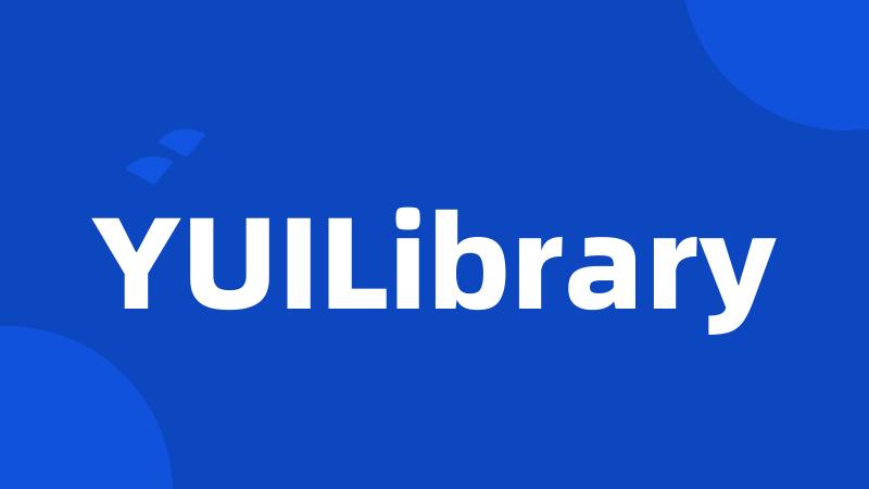 YUILibrary