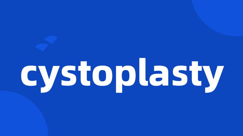 cystoplasty