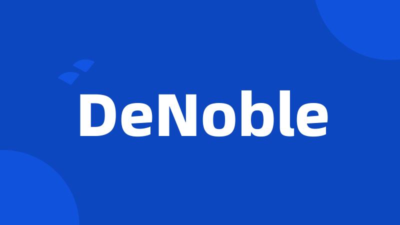 DeNoble