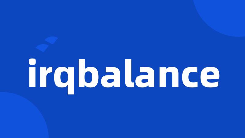 irqbalance