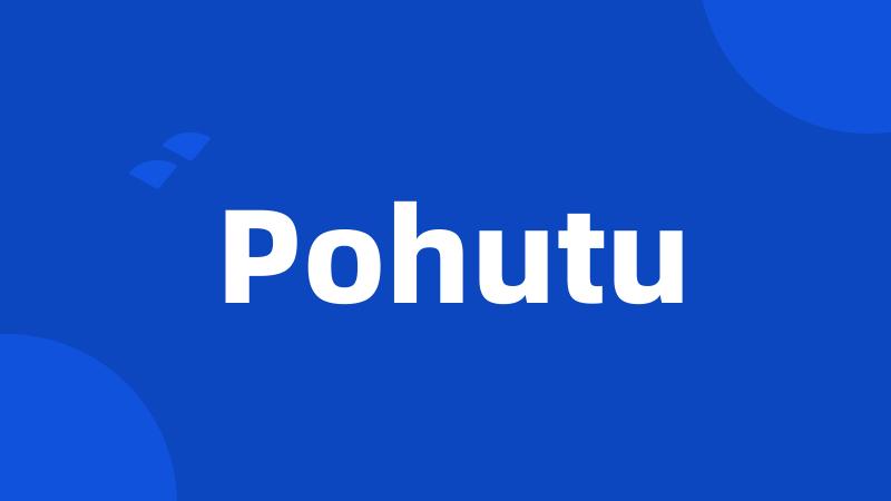 Pohutu