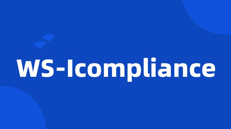 WS-Icompliance
