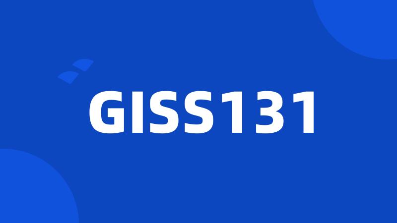 GISS131