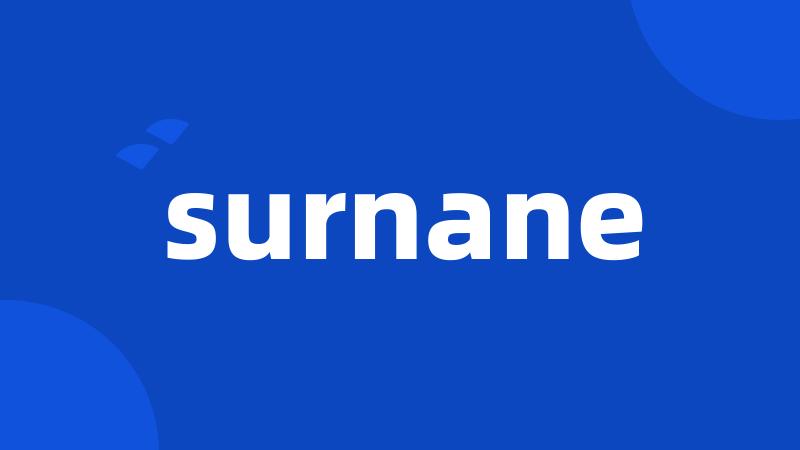 surnane