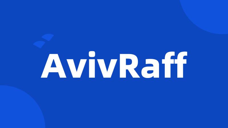 AvivRaff