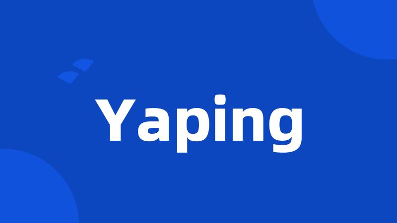 Yaping