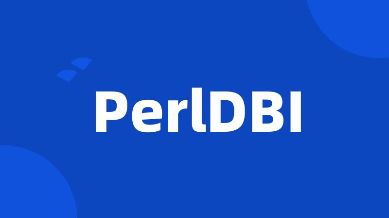 PerlDBI