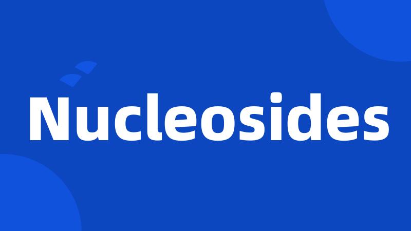 Nucleosides