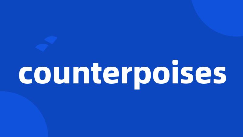 counterpoises