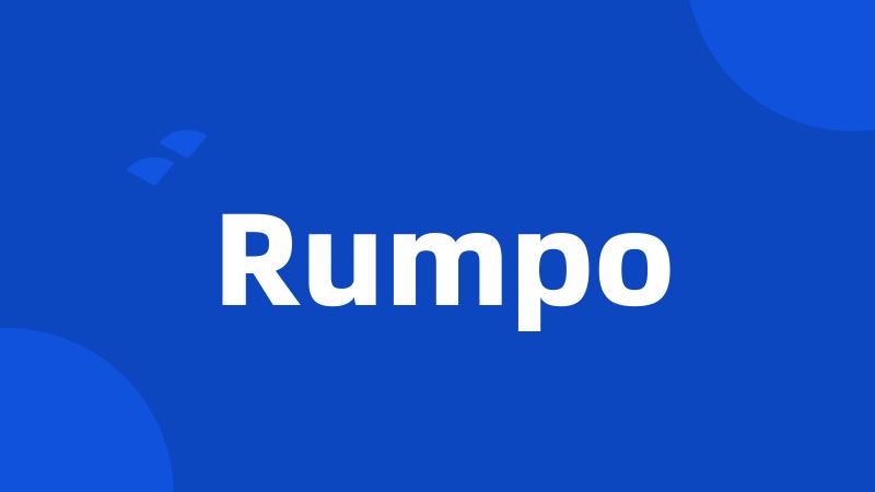 Rumpo