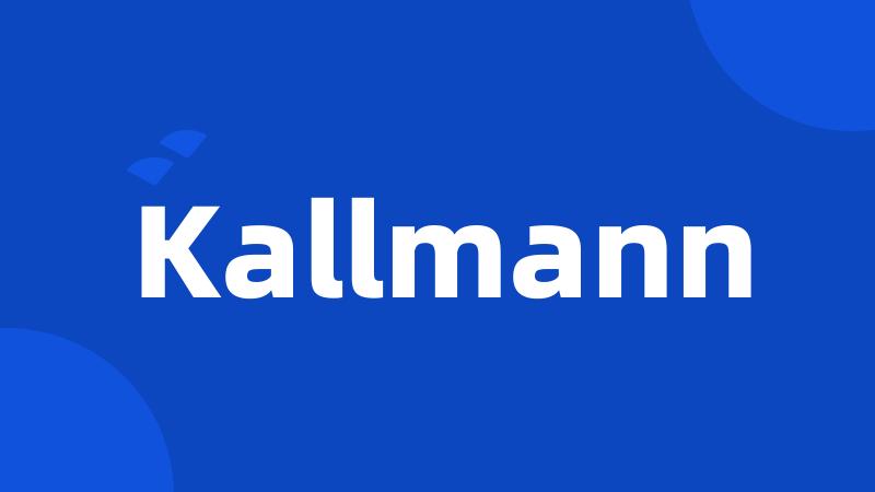 Kallmann