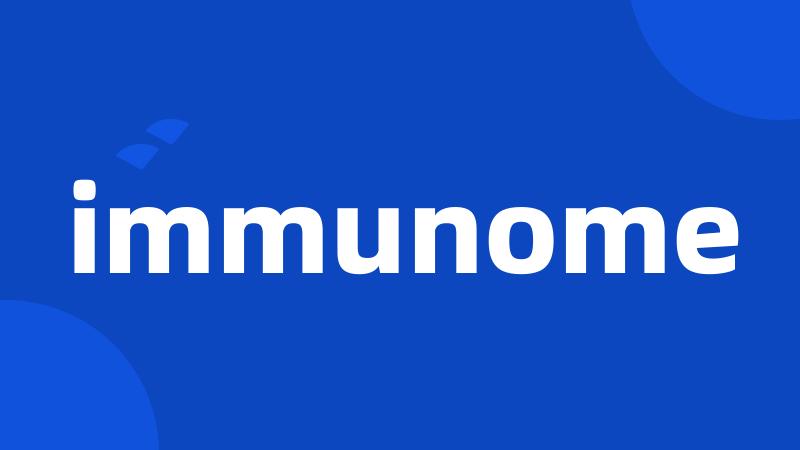 immunome
