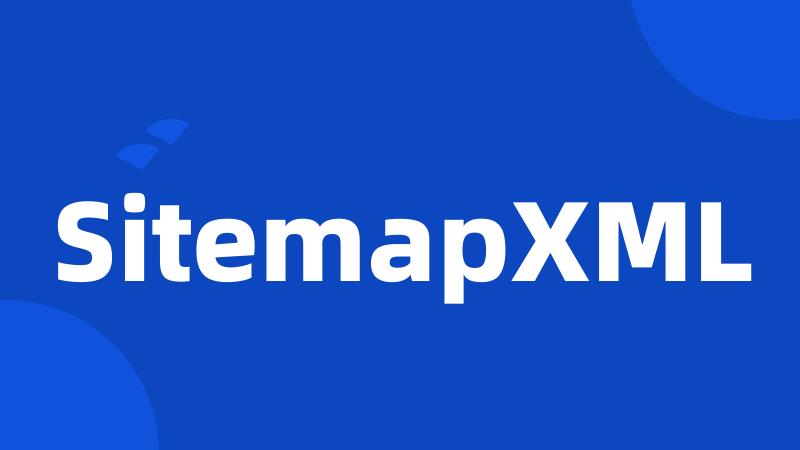 SitemapXML