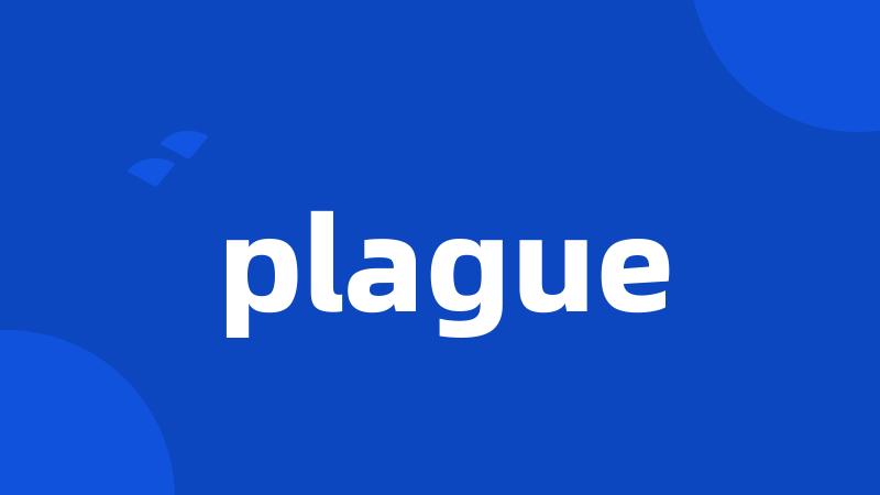 plague