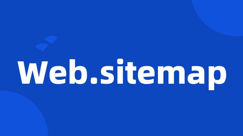 Web.sitemap