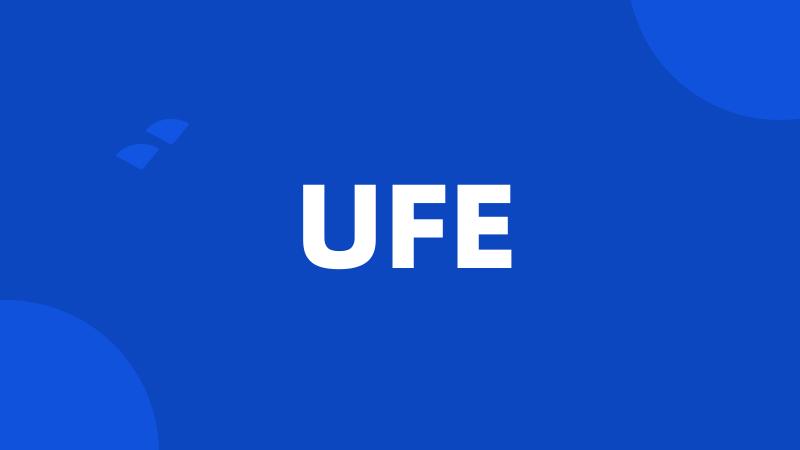 UFE