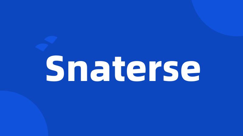 Snaterse