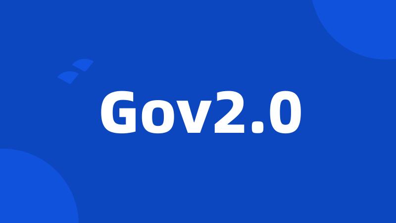 Gov2.0