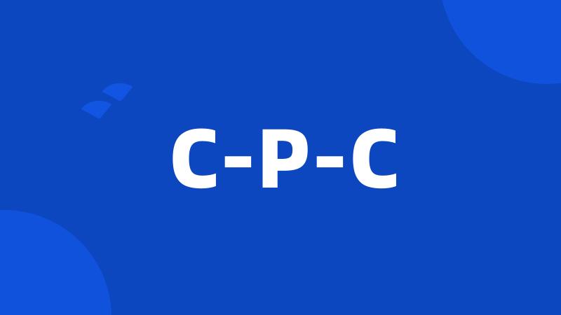 C-P-C