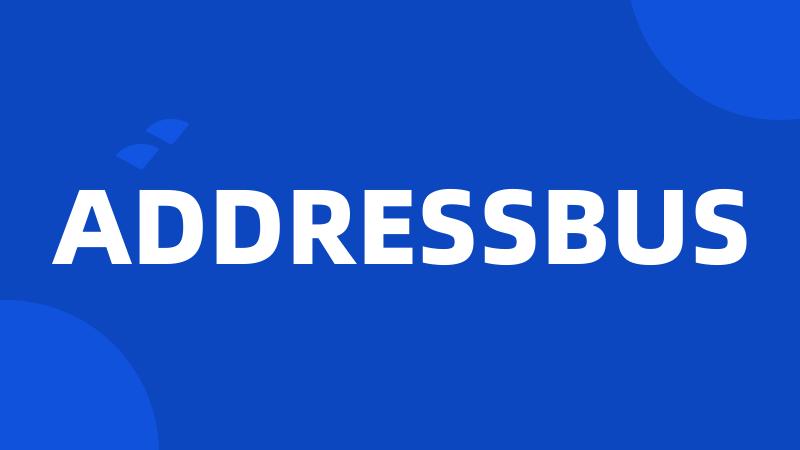 ADDRESSBUS