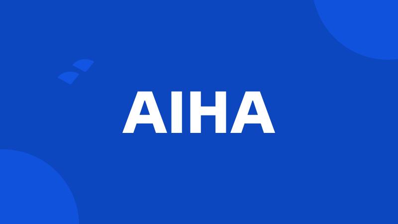 AIHA