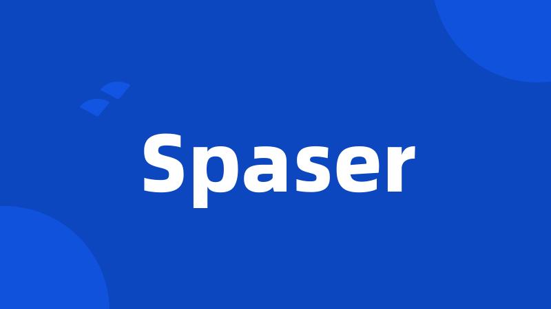 Spaser