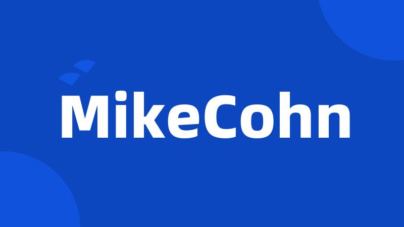 MikeCohn