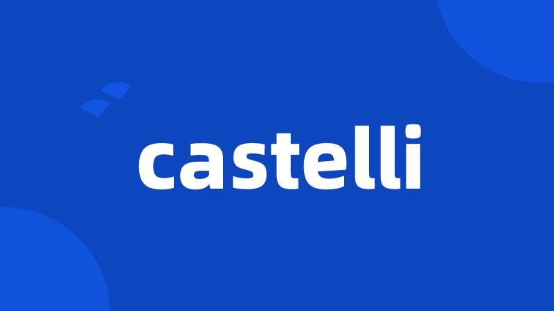 castelli