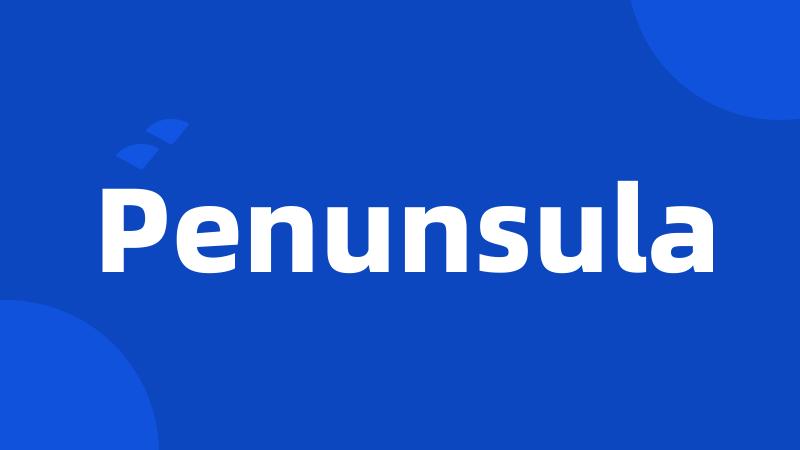 Penunsula