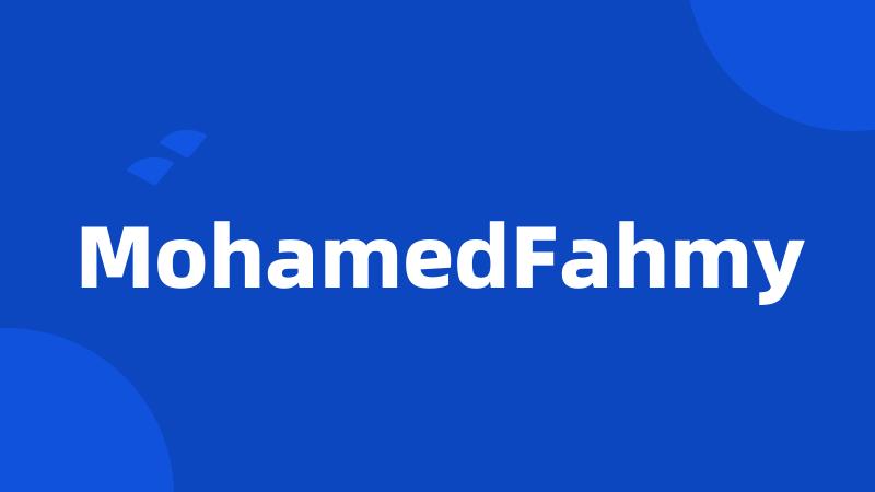 MohamedFahmy