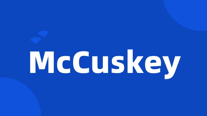 McCuskey