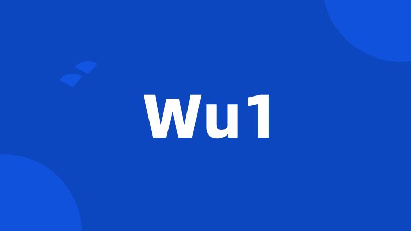 Wu1