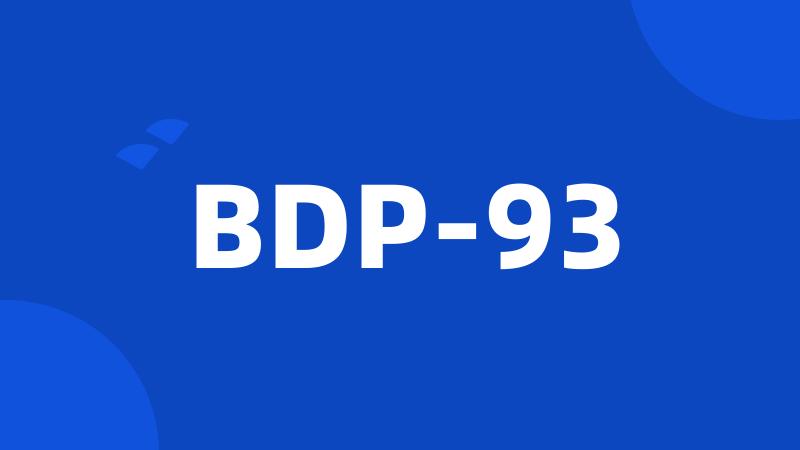 BDP-93